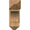 Ekena Millwork Imperial Arts and Crafts Rough Sawn Bracket w/ Offset Brace, Western Red Cedar, 8"W x 22"D x 22"H BKT0806X22X22IMP03RWR - alternate 3